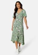 Happy Holly Therese dress Dusty green / Floral 42