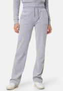Juicy Couture Del Ray Classic Velour Pant Silver Marl XS