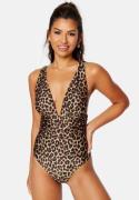BUBBLEROOM Leah Swimsuit Leopard 40