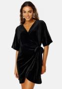 Y.A.S Velvo Velvet 2/4 Dress Black XS