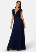 Bubbleroom Occasion Yveine Lace Gown Dark blue 38