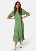 Happy Holly Tris Viscose Midi Dress Care Green/Patterned 48/50