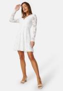 Bubbleroom Occasion Shayna Lace dress White XL