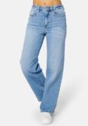 ONLY Onlmadison Blush HW Wide Light Blue Denim L/30