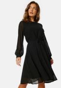 Object Collectors Item Mila L/S O-Neck Dress Black 38