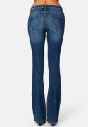 ONLY Blush Mid Flared Denim Dark Blue Denim XS/34