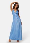 Y.A.S Athena Strap Maxi Twist Dress Ashleigh Blue L