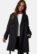 Happy Holly Pamela Trench Coat Black 36/38