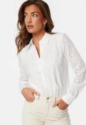 BUBBLEROOM Broderie Anglaise Shirt White 42