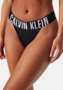 Calvin Klein High Leg Thong Black XL