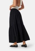BUBBLEROOM Maxi Cotton Skirt Black S