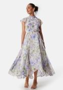 FOREVER NEW Freya Flutter Sleeve Midi Dress Floral 42