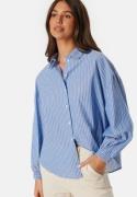 ONLY Onlarja L/S Stripe Shirt Light blue/White S
