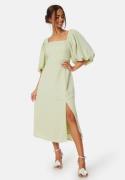 Bubbleroom Occasion Puff Sleeve Dress Light green M