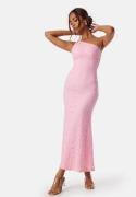 Bardot Albie Knit Maxi Dress Candy Pink 38(UK10)