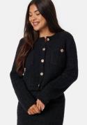 BUBBLEROOM Button Knitted Jacket Black M