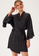 BUBBLEROOM Frill Robe  Black 40/42