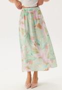 VERO MODA Vmjosie 7/8 Skirt Birds Egg Green Aop:myra XS