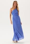 FOREVER NEW Mirabelle Pleated Asymm Maxi Dress Cornflower Blue 44(UK16...