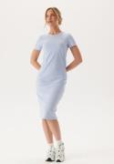 TOMMY JEANS Tjw Rib Bodycon Midi Dress C3q Sweet Blue M