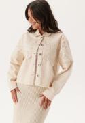 ONLY Onlelena Crochet Jacket Moonbeam M