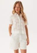 VERO MODA Vmhay New Ss Shirt Snow White M