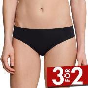 Schiesser Trosor Invisible Light Brief Svart 38 Dam