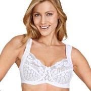 Miss Mary Jacquard And Lace Underwire Bra BH Vit E 75 Dam