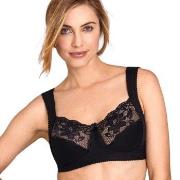 Miss Mary Lovely Lace Soft Bra BH Svart B 80 Dam