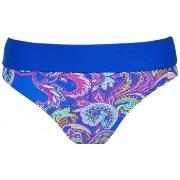 Abecita Paisley Folded Brief Blå Mönstrad 40 Dam