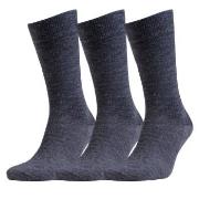 Amanda Christensen Strumpor 3P Grade Merino Wool Sock Mörkgrå Strl 47/...