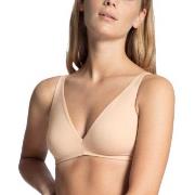 Calida BH Natural Comfort Soft Bra Beige bomull B 80 Dam