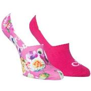 Calvin Klein Strumpor 2P Abby Floral Print Sneaker Socks Rosa Strl 37/...