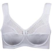 Damella BH Classic Underwire Lace Bra Vit H 95 Dam