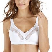 Swegmark BH Fairtrade Soft Bra Vit ekologisk bomull D 95 Dam