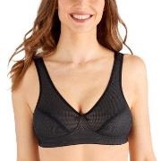 Swegmark BH Net Organic Cotton Soft Bra Svart C 80 Dam