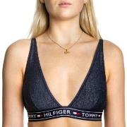 Tommy Hilfiger BH Authentic Holiday Triangle Bra Mörkblå Small Dam