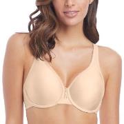 Wacoal BH Basic Beauty Full Figure Underwire Bra Beige polyamid E 90 D...