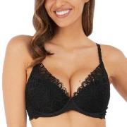 Wacoal BH Raffine Plunge Push Up Bra Svart C 75 Dam