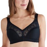 Swegmark BH Cotton Star Soft Bra Svart bomull B 95 Dam