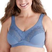 Swegmark BH Treasure Soft Bra Blå bomull C 90 Dam