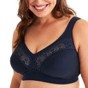 Swegmark BH Cotton Star Soft Bra Marin bomull E 105 Dam