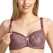 Anita BH Fleur Underwire Nursing Bra Berry/Lilac polyamid D 80 Dam