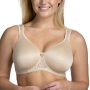 Miss Mary Smooth Lacy T-shirt Bra BH Beige D 105 Dam