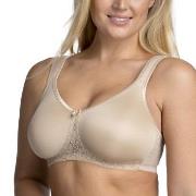 Miss Mary Smooth Lacy Moulded Soft Bra BH Beige B 85 Dam