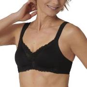 Triumph BH Modern Lace Cotton Soft Bra Svart A 90 Dam