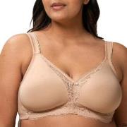 Triumph BH Modern Lace Cotton Soft Bra Beige E 95 Dam