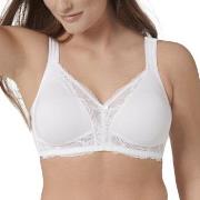 Triumph BH Modern Lace Cotton Soft Bra Vit B 75 Dam