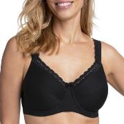 Miss Mary Cotton Comfort Underwired Bra BH Svart E 80 Dam