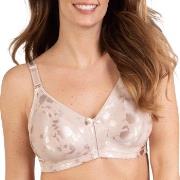 NATURANA BH Heritage Minimizer Soft Bra Floral Beige polyamid D 80 Dam